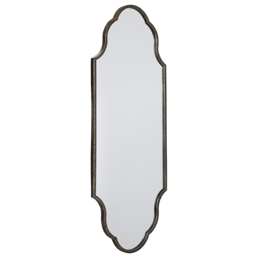 Ashley Hallgate Accent Mirror in Antique Gold, , large