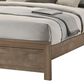 Crown Mark Valor King Panel Bed in Light Brown, , large