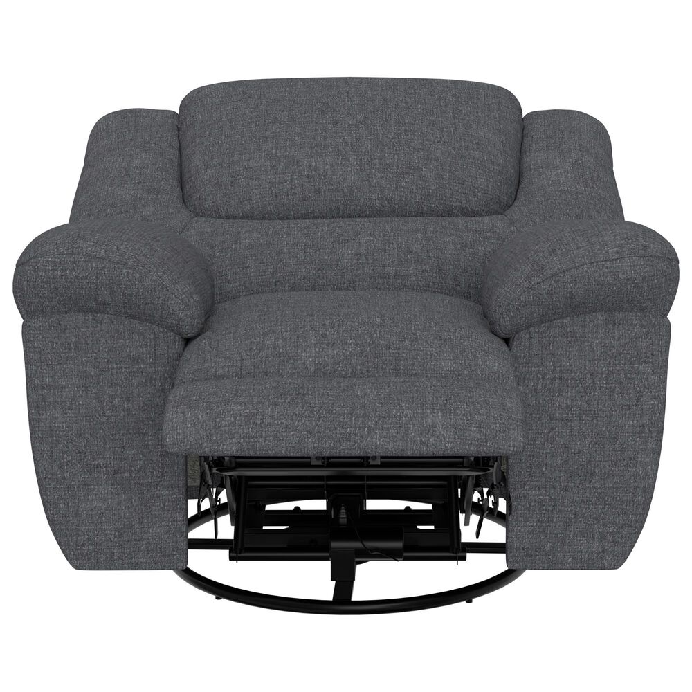 Catnapper Trifecta Swivel Rocker Recliner in Smoke, , large