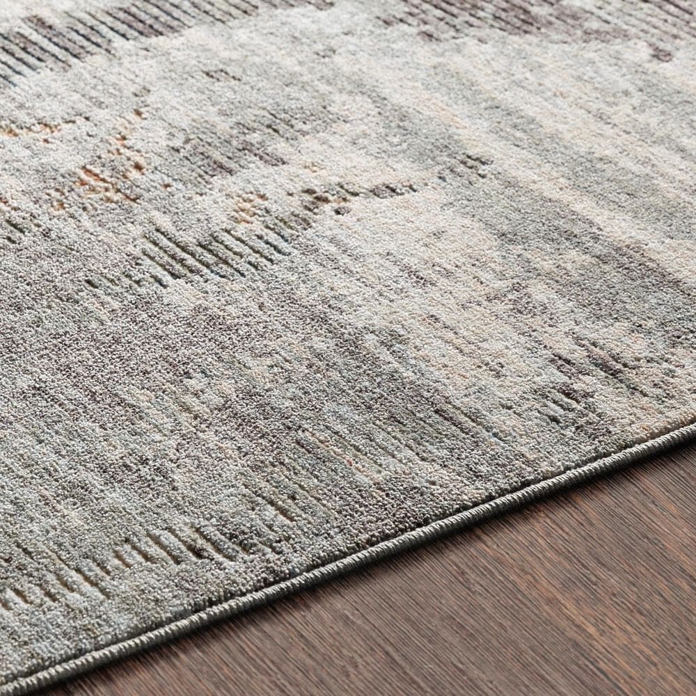 Surya Presidential PDT-2306 3&#39;3&quot; x 5&#39; Blue, Gray and Orange Area Rug, , large