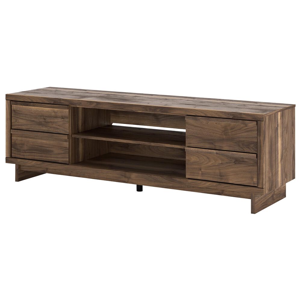 Ashley Zadilyn 72" XL TV Stand in Warm Natural Brown, , large