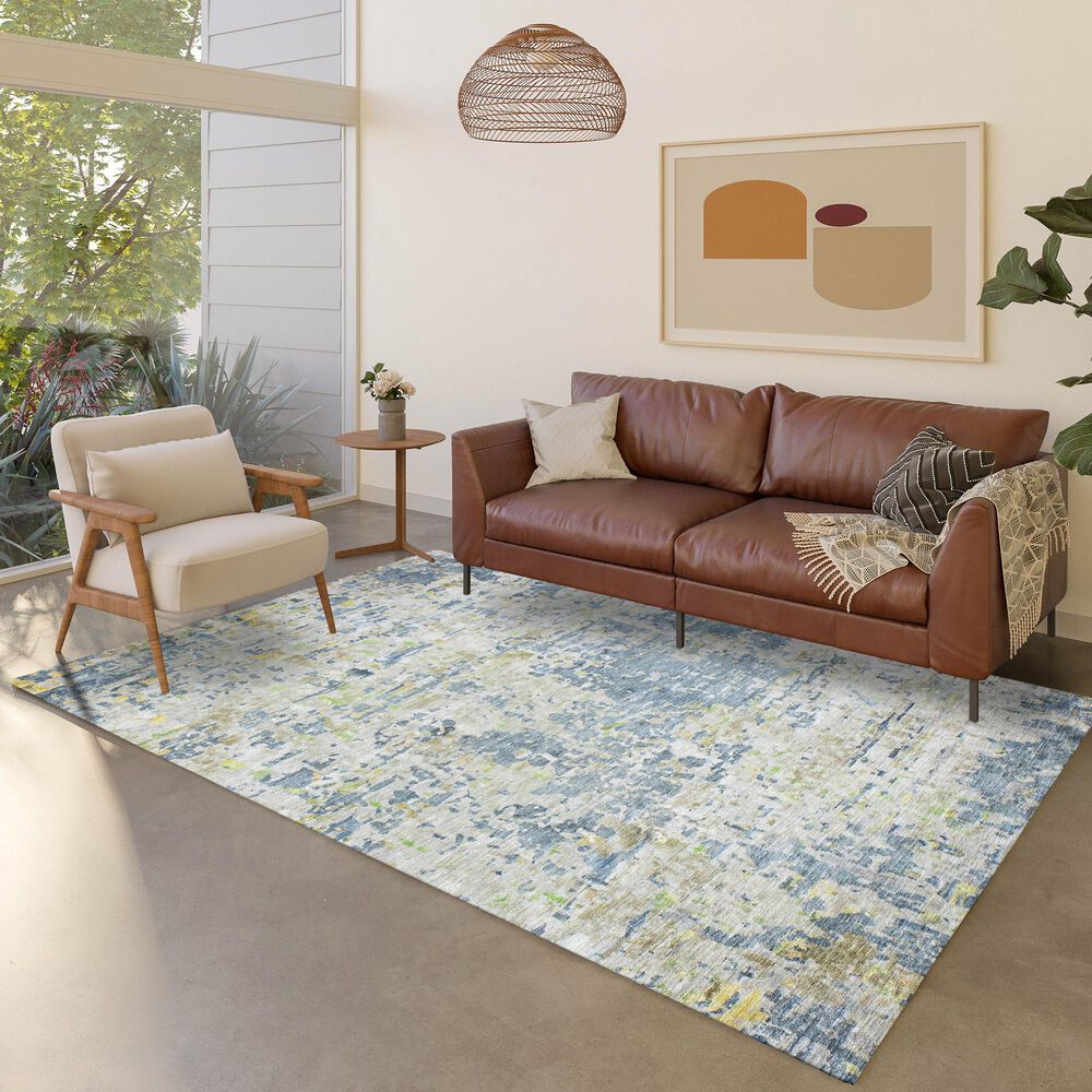 Dalyn Rug Company Kochi KC6 Blue 10&#39; x 14&#39; Area Rug, , large