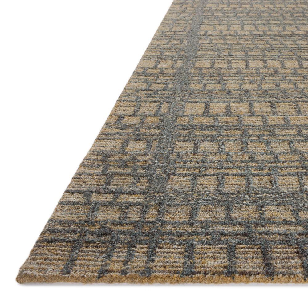 Loloi Elias Wheat and Charcoal 3&#39;6&quot; x 5&#39;6&quot; Area Rug, , large