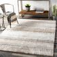 Surya Portofino Cream, Taupe, Tan, Light Slate, Medium Brown and Light Blue 8"10" x 12" Area Rug, , large