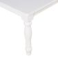 Waltham Westport 60"-72" Dining Table in White - Table Only, , large