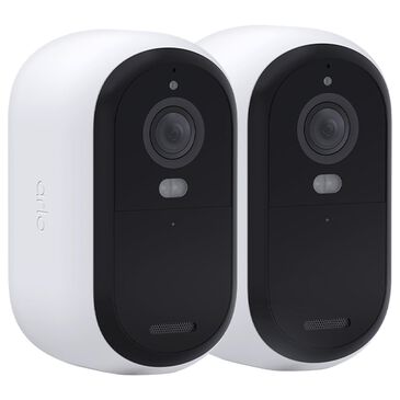 Arlo Arlo Essential Outdoor 2K Camera (2nd Generation), White, 2 pack, , large