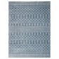 Nourison Astra Machine Washable 6"7" x 9" Blue Area Rug, , large