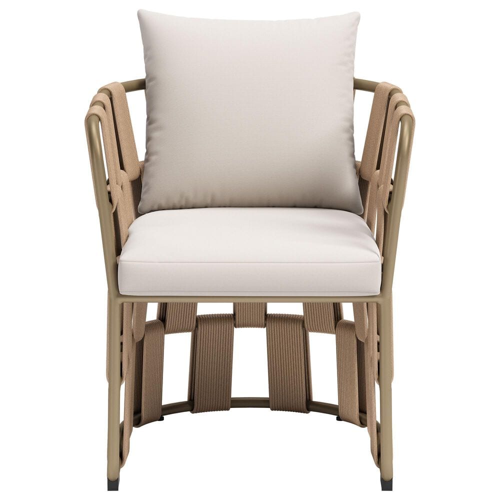 Zuo Modern Quadrat Dining Chair in White, , large