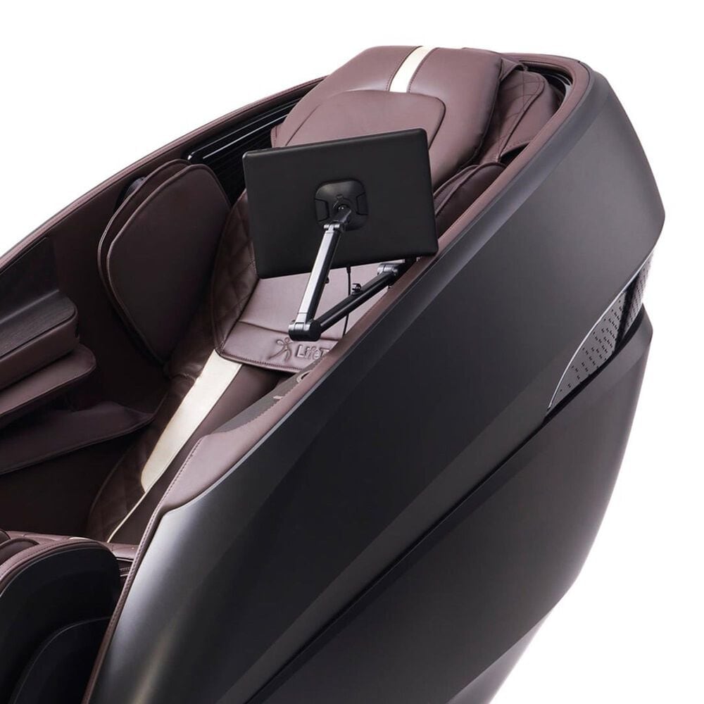 Lifetrend Luxe 4D Dual Core Zero Gravity Massage Chair in Expresso Brown, , large