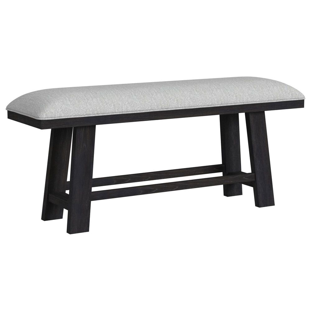 Mayberry Hill Transcend Counter Height Dining Bench in Charcoal, , large