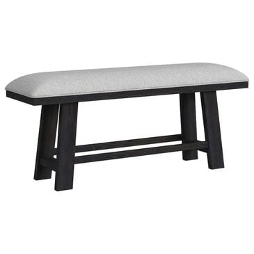Mayberry Hill Transcend Counter Height Dining Bench in Charcoal, , large