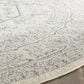 Safavieh Adirondack ADR108B-4R 4" x 4" Ivory/Silver Round Rug, , large