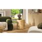 Jennifer Taylor Home Nebula 20" Side Table in Warm Natural Brown, , large