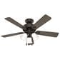 Hunter Swanson 44" Ceiling Fan with LED Lights in New Bronze, , large
