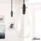 Hunter Lundin 9" 1-Light Pendant in Noble Bronze, , large