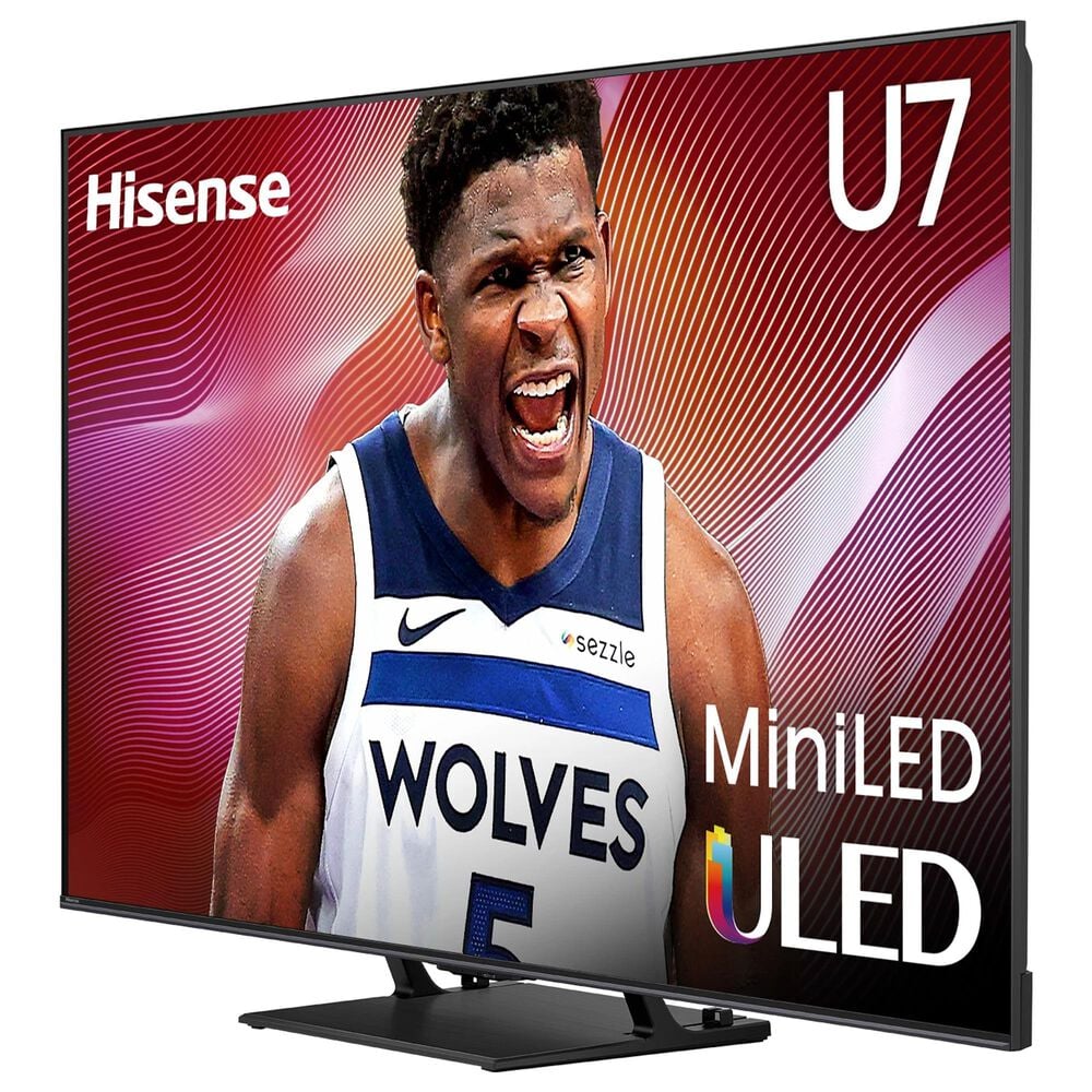 Hisense 75&quot; Class U7 Series Mini-LED ULED 4K in Black - Smart Google TV, , large