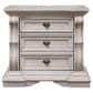 Ashley Bruchandi 3-Drawer Nightstand in Antique White, , large