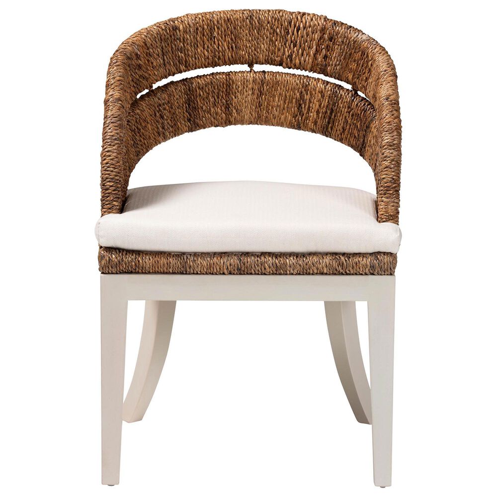 Baxton Studio Ubud Arm Chair in Natural, , large