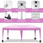 HOMLUX 10" x 20" Outdoor Pop Up Canopy Gazebo for Party in Pink, , large