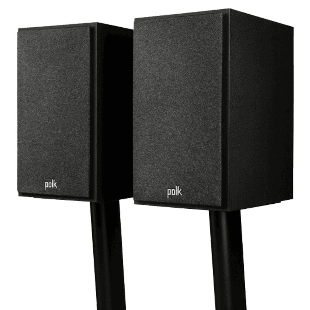 Polk Audio Large Bookshelf Speakers in Black (Pair), , large