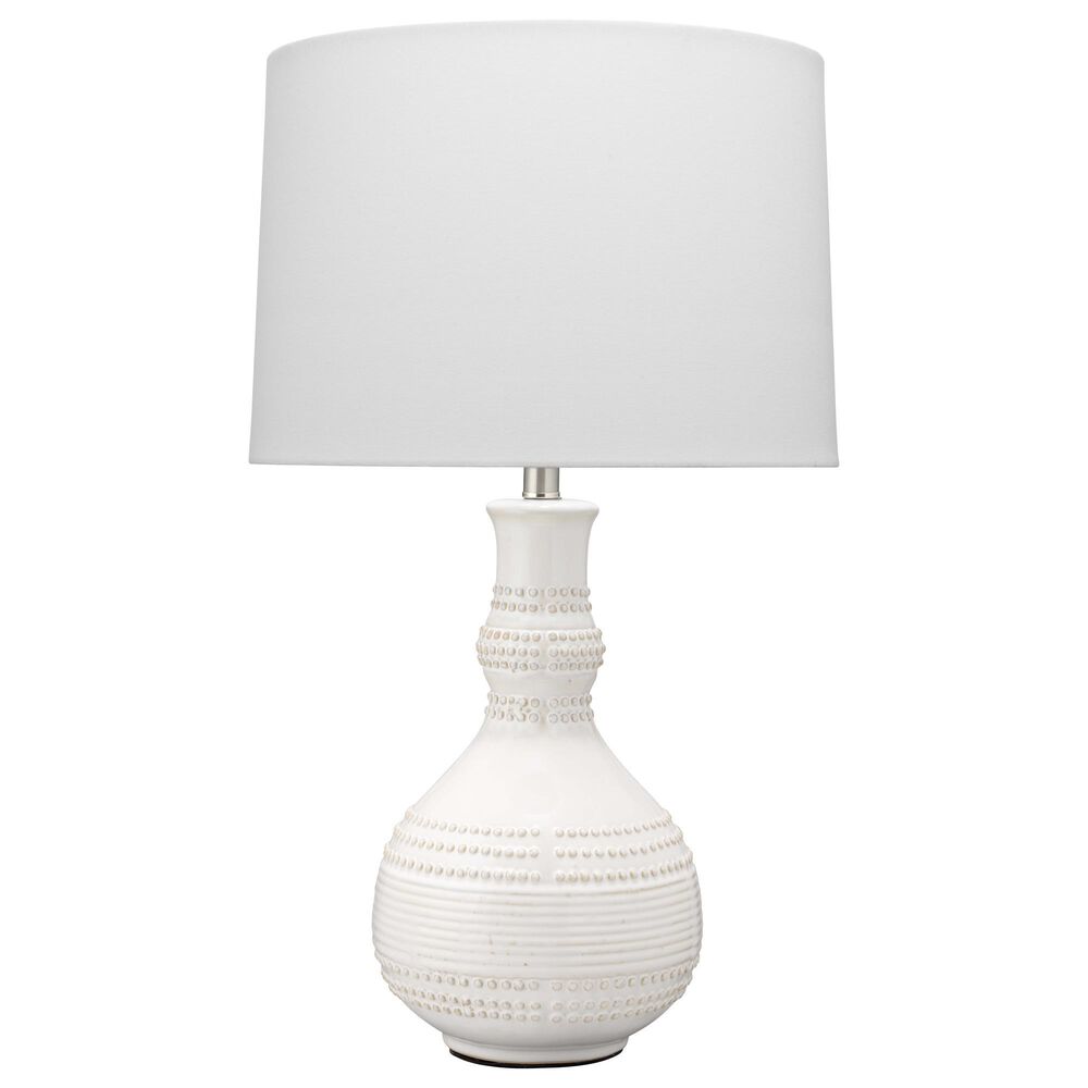 Splendor Living Norchester Table Lamp in White, , large
