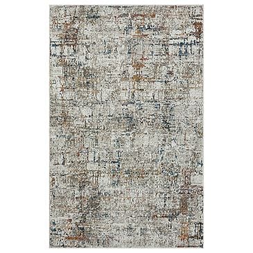 L&R Resources Brisbane Abstract Gray and Multicolor 7"9" x 9"9" Area Rug, , large