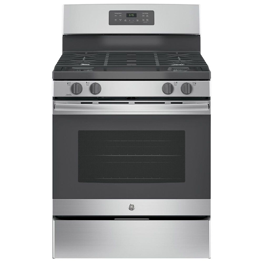 GE Appliances 5.0 CU. Ft. Freestanding Gas Range in Stainless Steel, , large