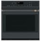 Cafe Handle Kit for Single Wall Oven in Brushed Black, , large