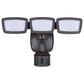 Vaxcel 13.25" 3-Light Motion Sensor Outdoor Security Flood Light in Bronze, , large