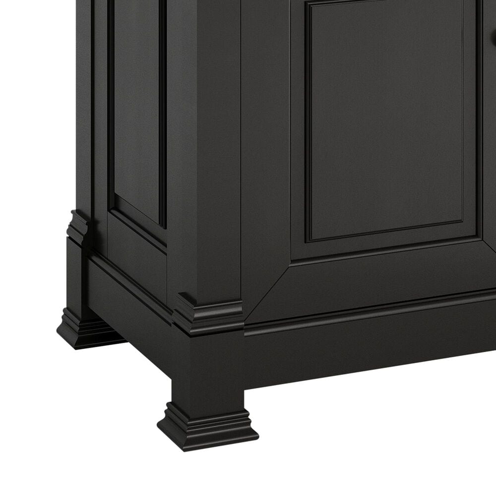 James Martin Vanities Brookfield 60&quot; Double Bathroom Vanity Cabinet in Black Onyx, , large
