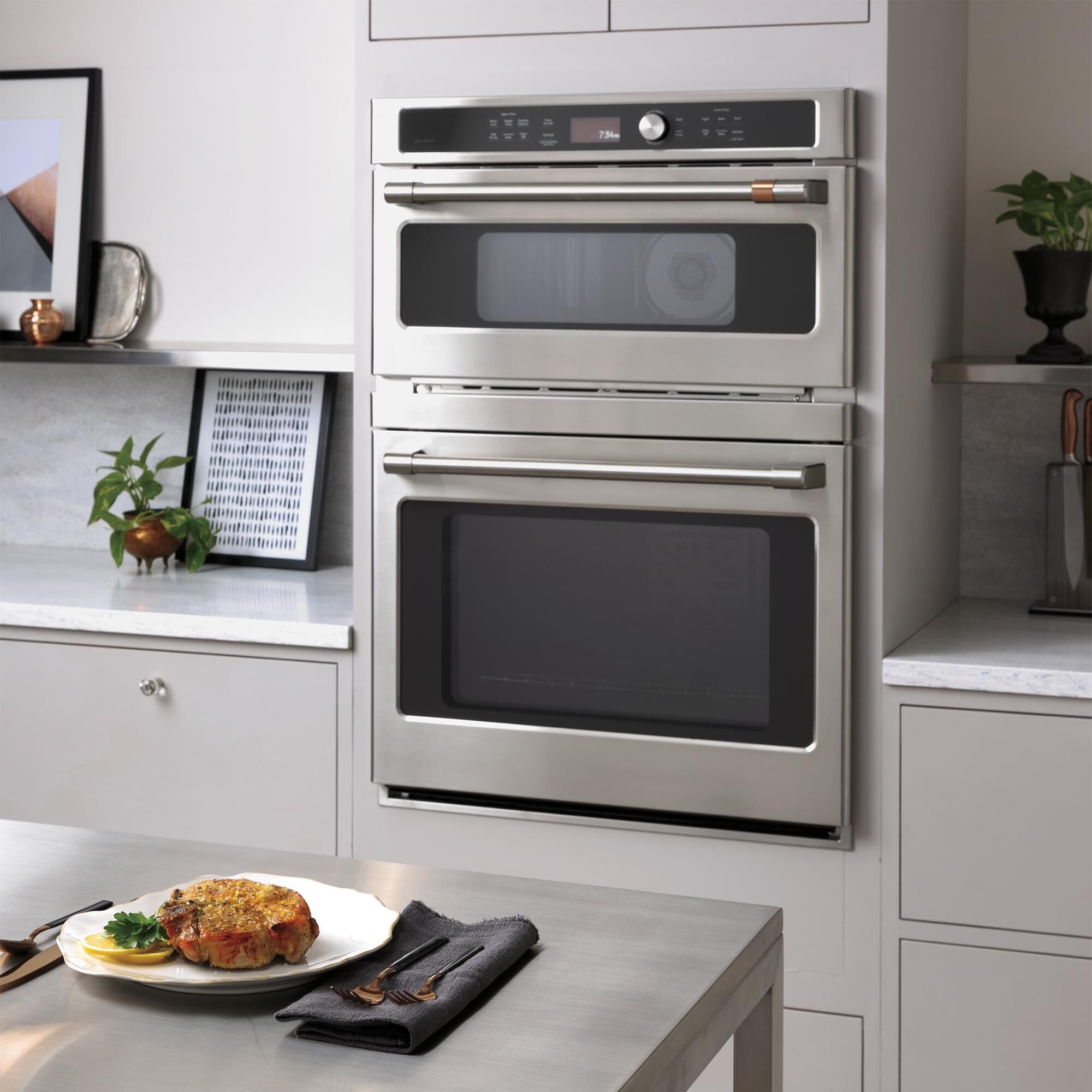 Ge wall oven microwave deals combo 30