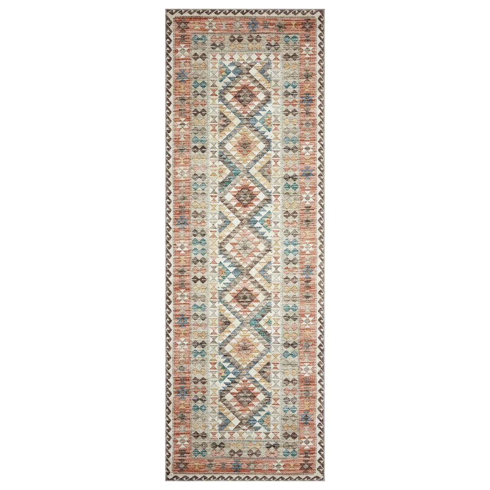 Loloi II Zion ZIO-04 2"6" x 7"6" Multicolor Runner, , large