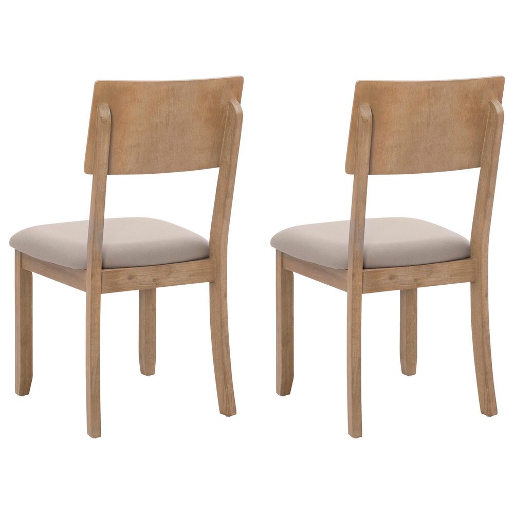 Linon Home Decor Jorissen Side Chair in Grey Wash (Set of 2), , large