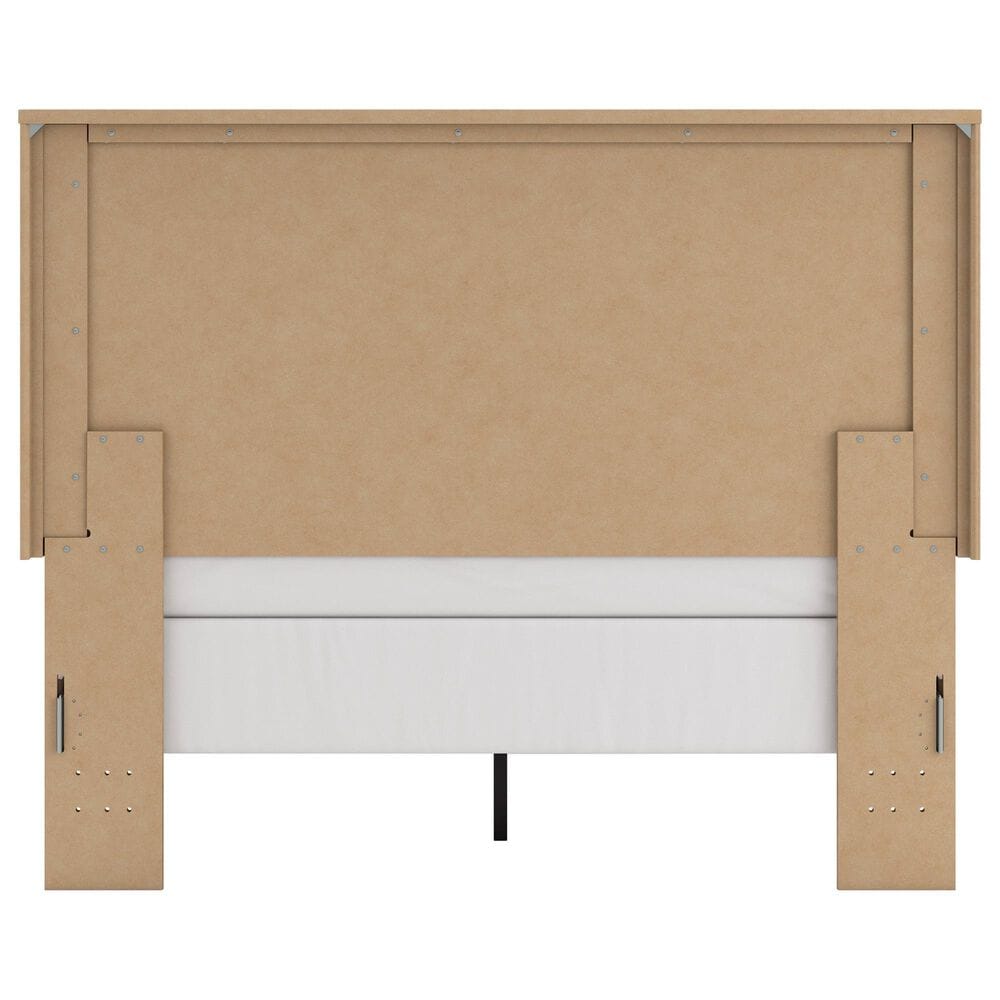 Ashley Gramburg Queen Panel Bed in Warm Brown, , large
