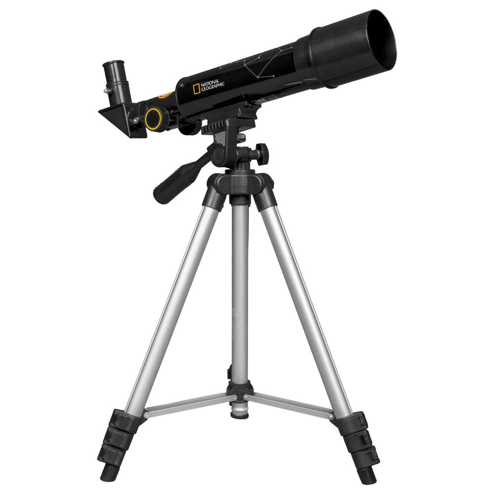 Confrontar Perdóneme Tratado National Geographic 50mm Refractor Telescope and Microscope Set in Black |  NFM