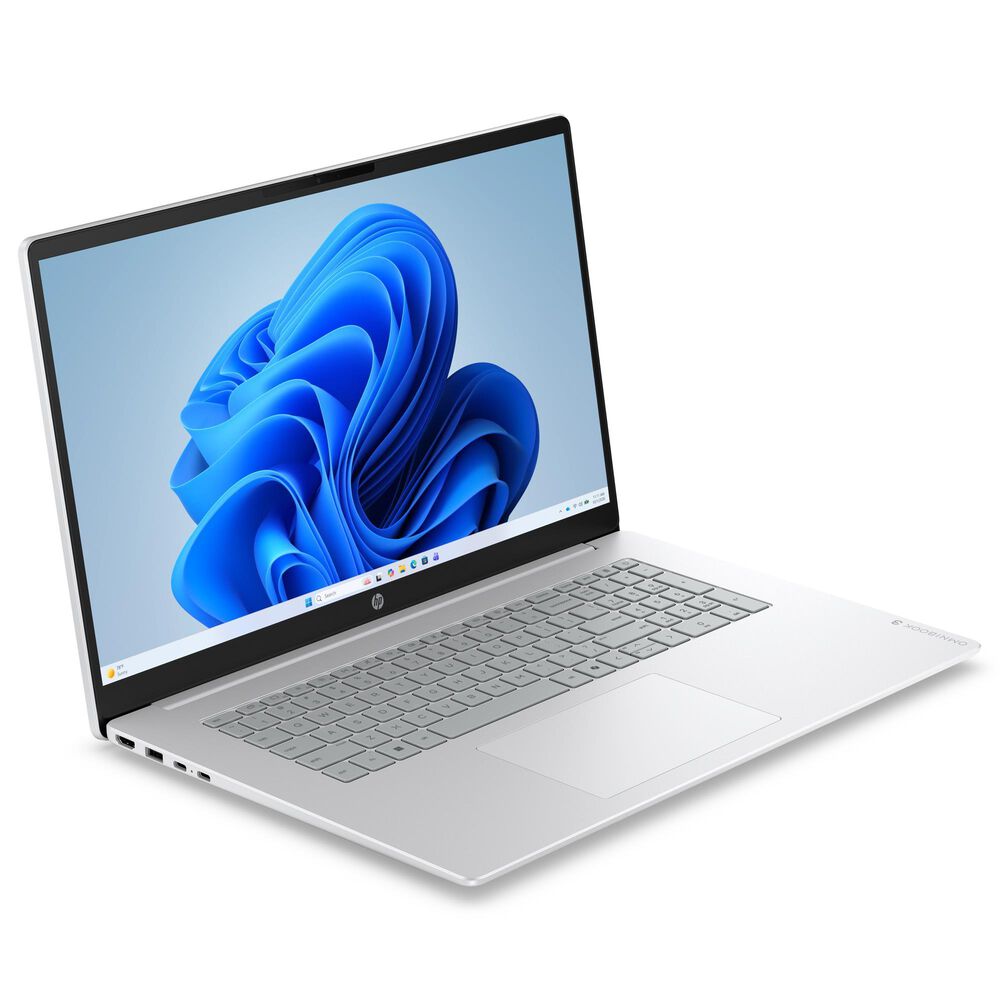 HP OmniBook 3 17" Laptop | AMD Ryzen 3 30 - 8GB RAM - AMD Radeon 610M Graphics - 512GB SSD in Glacier Silver, , large