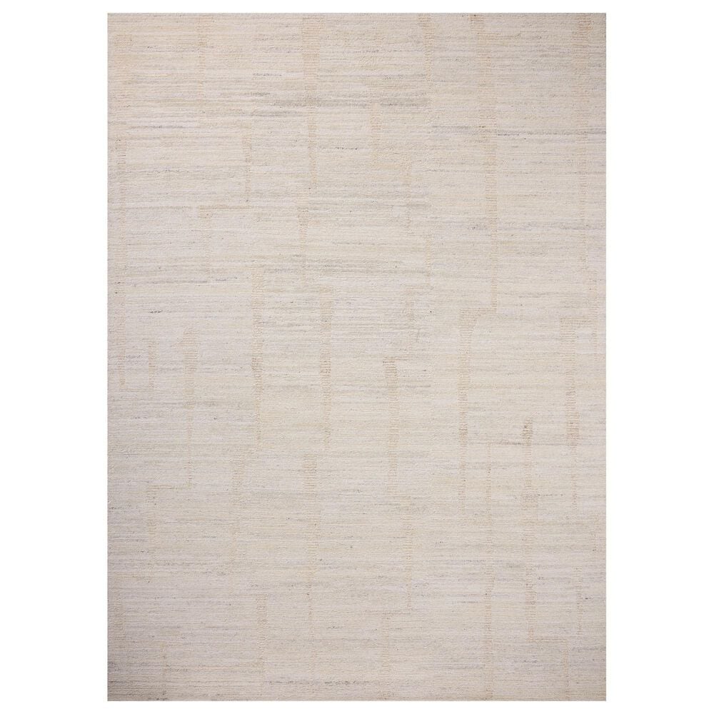 Loloi Greer Ivory and Natural 5"6" x 8"6" Area Rug, , large