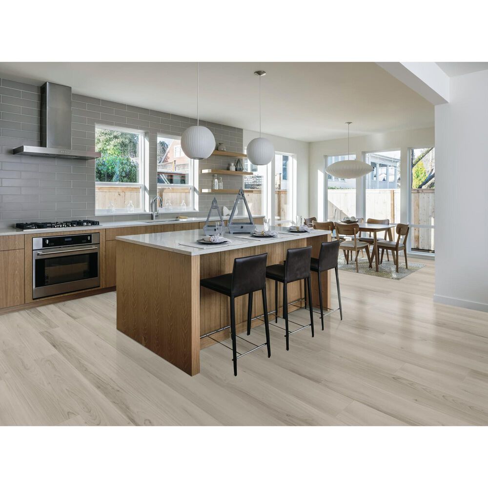 Cali Flooring Trestles Railway Gray 7" x 48" Luxury Vinyl Plank, , large