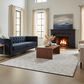 RIZZY Quinn QNN110 Blue 5" x 7"6" Area Rug, , large