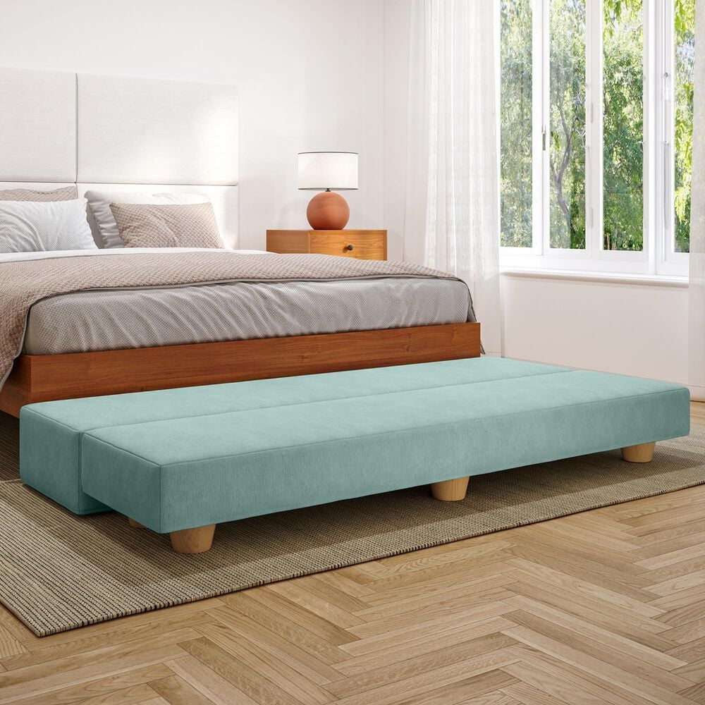 Jaxx Camden Twin Fold-Out Bench in Caribbean, , large