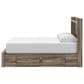 Ashley Elbrin Queen Storage Bed in Weathered Brown, , large