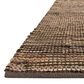 Loloi Edge 9"3" X 13" Brown Area Rug, , large