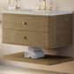 James Martin Allamari 36" Single Bathroom Vanity in Dune Mist with 3 cm Siberian Silestone Top and Rectangular Sink, , large