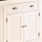 Homestyles Nantucket Kitchen Island in Off-White with Black Granite Top, , large