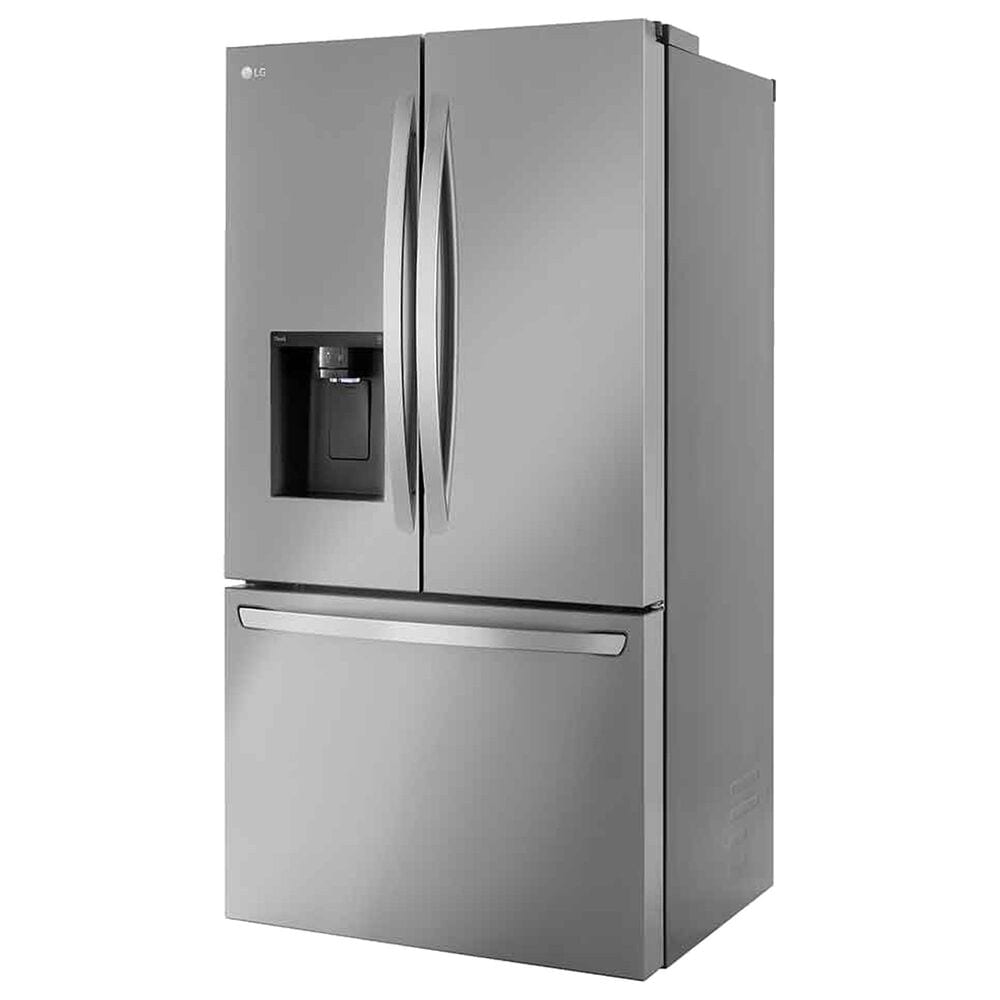 LG 26 cu. Ft 3 Door French Door, Counter Depth, Printproof Stainless Steel, , large