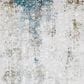 Oriental Weavers Malibu 2" x 3" Ivory and Blue Area Rug, , large