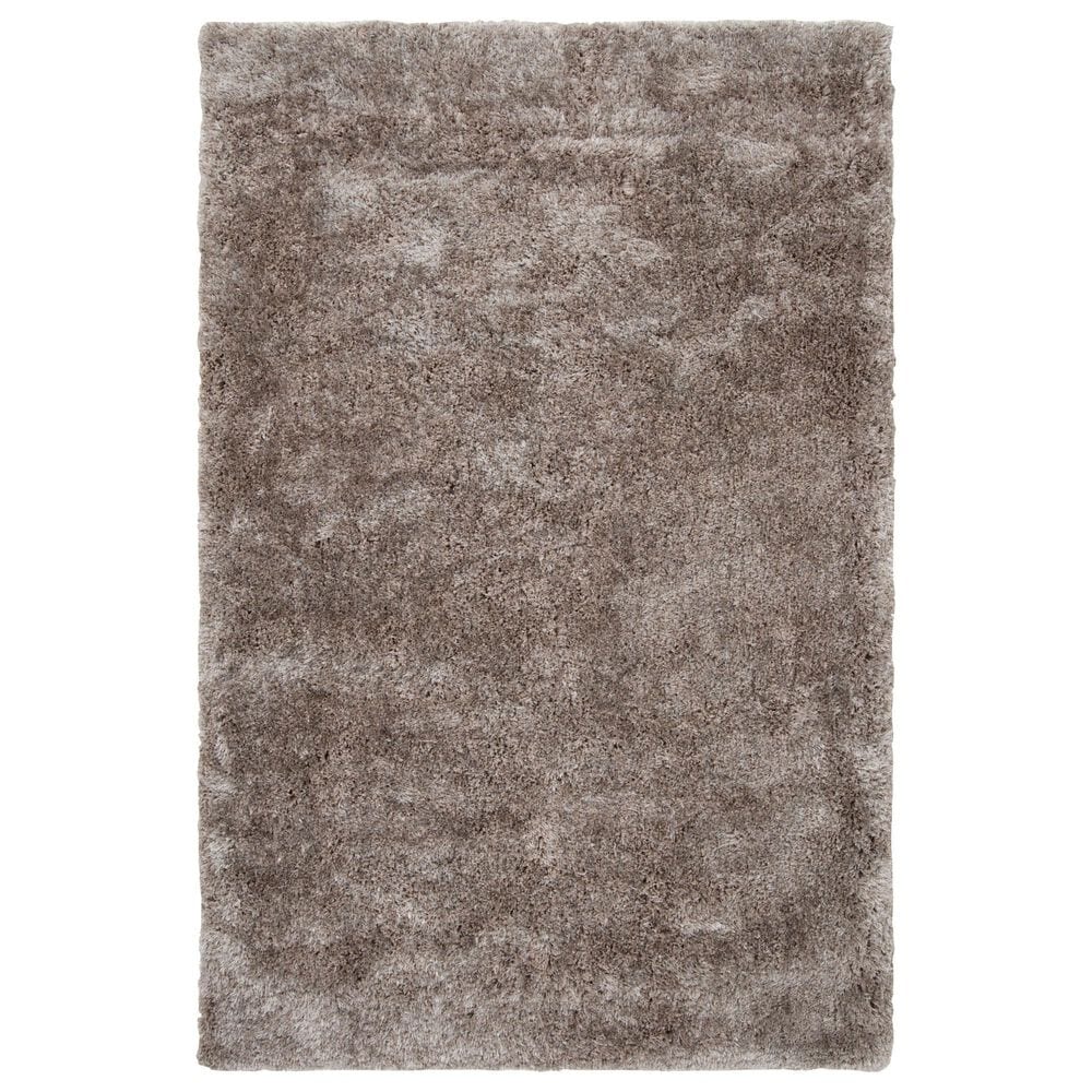 Surya Grizzly Medium Gray 9" x 12" Area Rug, , large