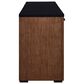 Ashley Kallari Credenza Desk in Warm Brown and Matte Black, , large