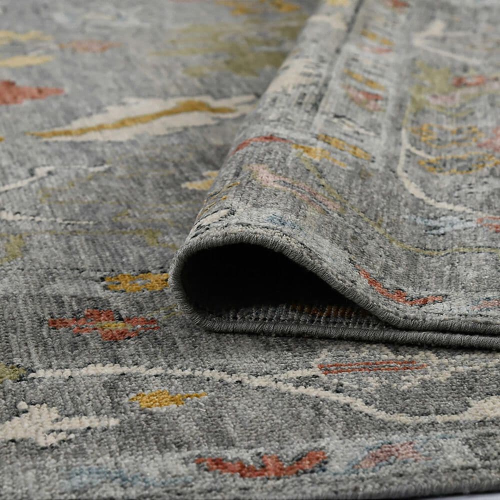 Amer Rugs Jaigarh 2&#39; x 3&#39; Pigeon Gray Area Rug, , large