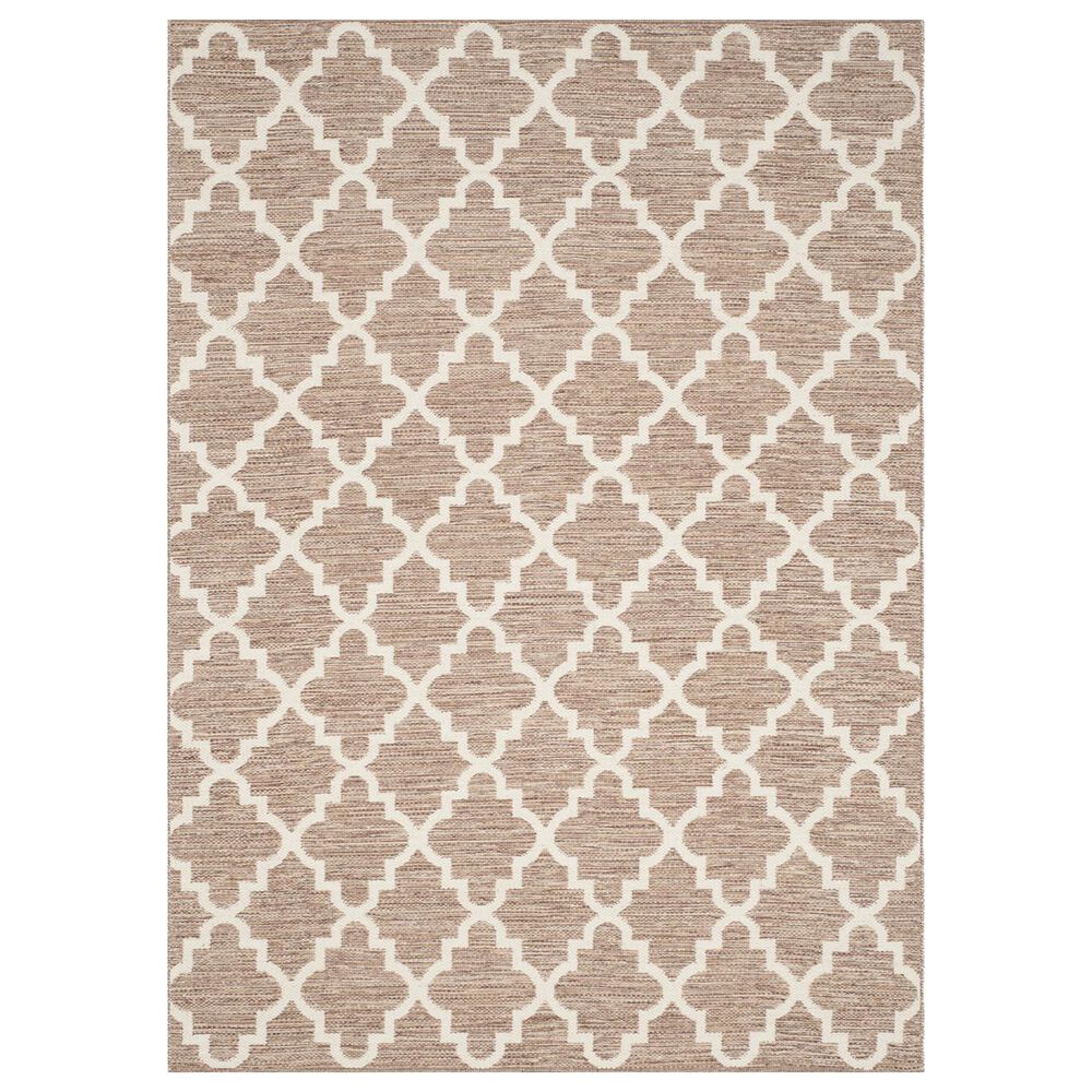 Safavieh Montauk MTK810 5' x 8' Beige and Ivory Area Rug, , large